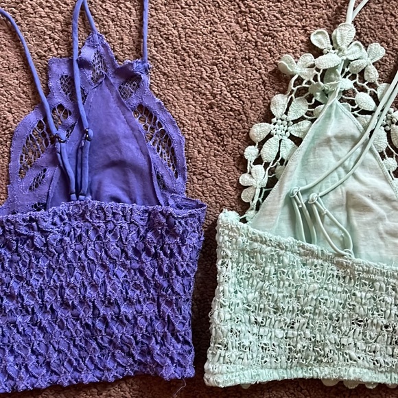 Two Free People Bralettes Size Smalls - Picture 2 of 4